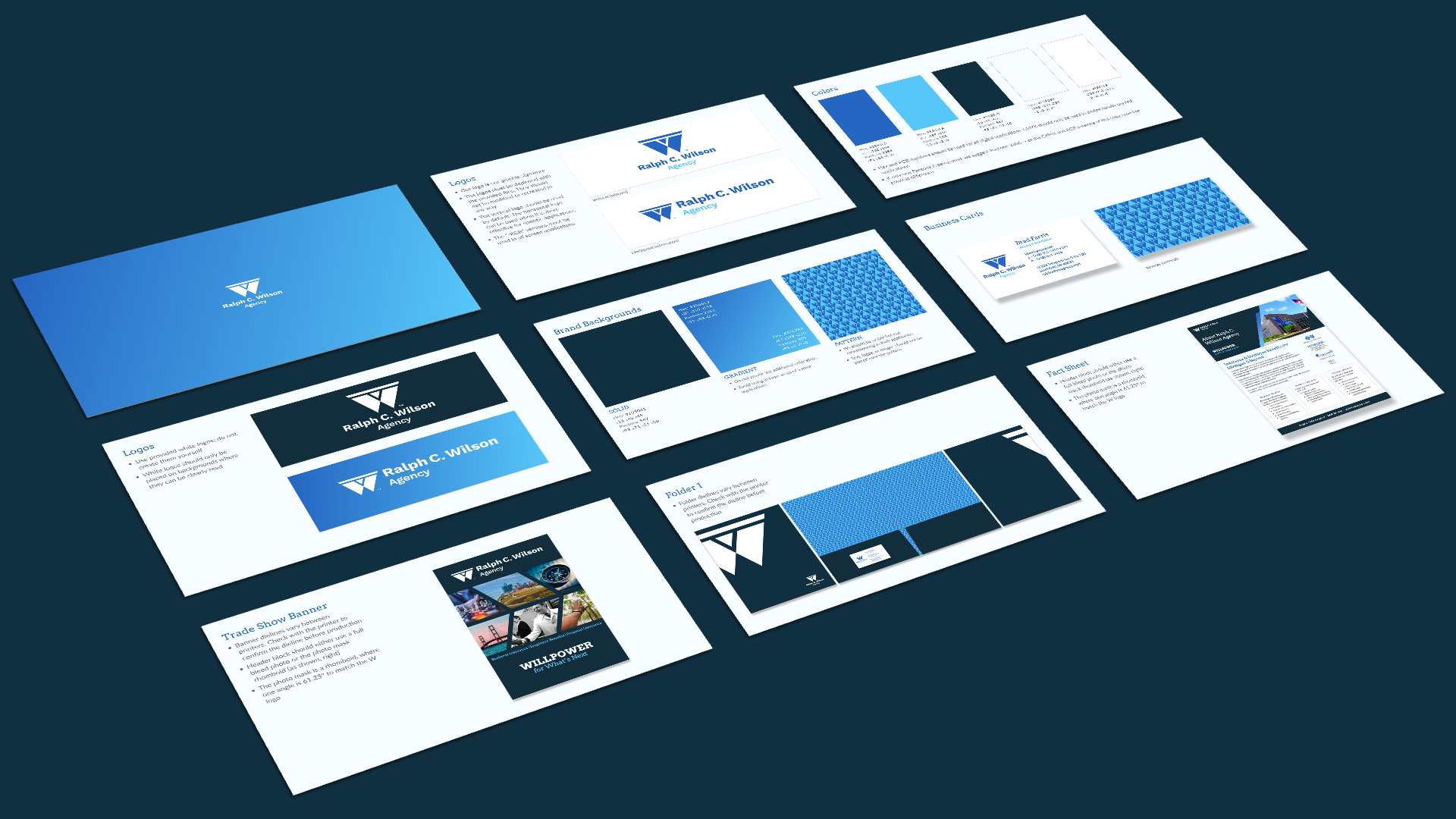 Brand guidelines from Ralph Wilson Agency